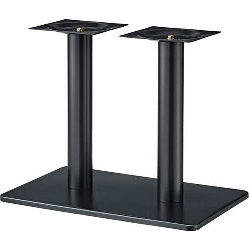 プロシード(丸二金属) テーブル脚 TABLE LEG 角ベース SL-D(BL)-A ベース角850×550 ポールφ101 受座角300(mm) /業務用/新品/送料無料