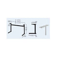 プロシード(丸二金属) テーブル脚 TABLE LEG 対立脚 PL-A(BL)-A 幅1115(mm) /業務用/新品/送料無料