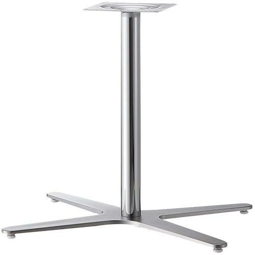 プロシード(丸二金属) テーブル脚 TABLE LEG Xベース XL-B(CR)-A ポールφ76 受座角240 (mm) /業務用/新品/送料無料