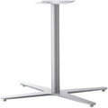 プロシード(丸二金属) テーブル脚 TABLE LEG Xベース XL-B(SI)-A ポールφ76 受座角240 (mm) /業務用/新品/送料無料
