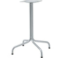 プロシード(丸二金属) テーブル脚 TABLE LEG 十字ベース XL-H(AL)-B 高さ670(mm) ポールφ22×4 受座角240 (mm) /業務用/新品/送料無料