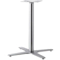 プロシード(丸二金属) テーブル脚 TABLE LEG 十字ベース XL-E(CR)-A ポールφ60 受座角240(mm) /業務用/新品/送料無料