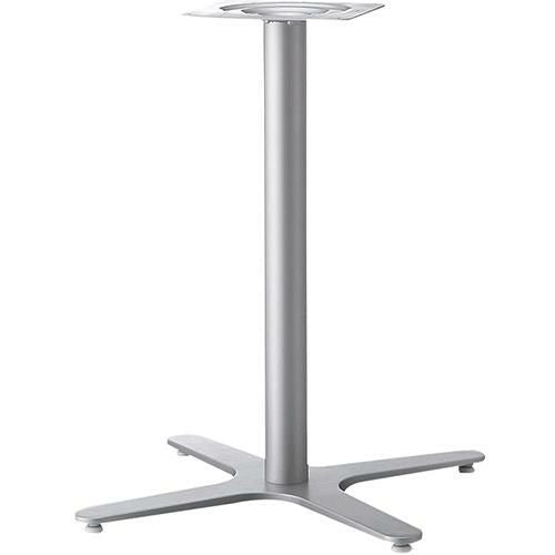 プロシード(丸二金属) テーブル脚 TABLE LEG 十字ベース XL-E(SI)-B ポールφ76 受座角240 (mm) /業務用/新品/送料無料