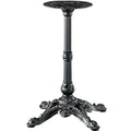 プロシード(丸二金属) テーブル脚 TABLE LEG 十字ベース XL-F(BL)-A 高さ670(mm) 受座角290(mm) /業務用/新品/送料無料