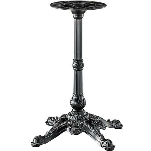 プロシード(丸二金属) テーブル脚 TABLE LEG 十字ベース XL-F(BL)-A 高さ670(mm) 受座角290(mm) /業務用/新品/送料無料