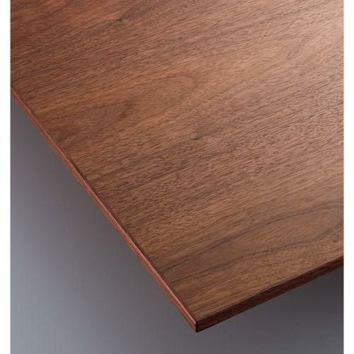 CHERRY(チェリーレスタリア) テーブル天板 ウォールナット突板・木縁巻き 船底タイプ 幅800×奥行800mm/業務用/新品/送料無料