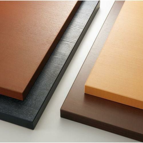 CHERRY(チェリーレスタリア) テーブル天板 メラミン化粧板・ABS樹脂エッジ2・フラッシュ構造 幅900×奥行800mm /業務用/新品/送料別途見積