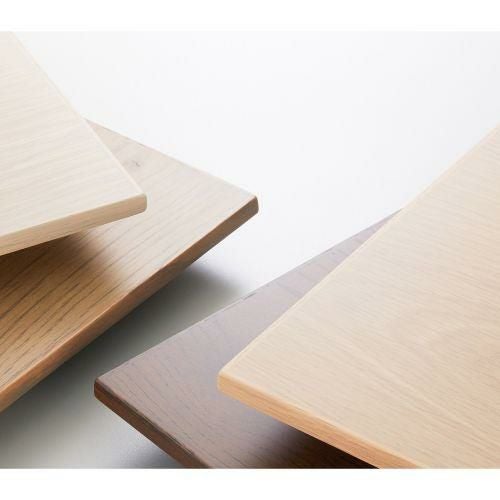 CHERRY(チェリーレスタリア) テーブル天板 オーク突板・木縁巻き 船底タイプ 幅1400×奥行500mm /業務用/新品/送料無料