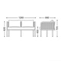 業務用椅子【即納可】CHERRY(チェリーレスタリア) 既製品 ハミルトンL ソファ/業務用/新品/送料無料