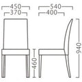 業務用椅子【プロシード】リーブルイスA-BR 11538-A 幅450×奥行540×高さ940 シート高460(mm) /業務用/新品/送料無料
