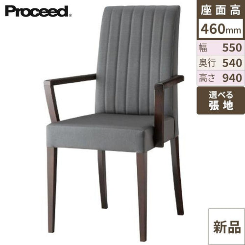 業務用椅子【プロシード】リーブルアームイスB-BR 11544-A 幅550×奥行540×高さ940 シート高460(mm) /業務用/新品/送料無料