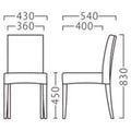 業務用椅子【プロシード】イオンイスBR 11625-A 幅430×奥行540×高さ830 シート高450(mm) /業務用/新品/送料無料