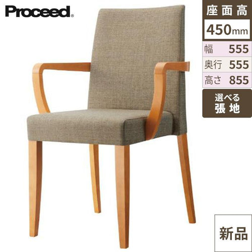 業務用椅子【プロシード】ベジェアームイスNAD 11668-A 幅555×奥行555×高さ855 シート高450(mm) /業務用/新品/送料無料