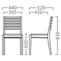 業務用椅子【プロシード】マルクスイスBR 11677-A 幅440×奥行520×高さ830 シート高450(mm) /業務用/新品/送料無料