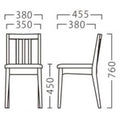 業務用椅子【プロシード】マルシェイスNA 11744-A 幅380×奥行455×高さ760 シート高450(mm) /業務用/新品/送料無料