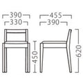業務用椅子【プロシード】スリフトイスA-BR 11867-A 幅390×奥行455×高さ620 シート高450(mm) /業務用/新品/送料無料