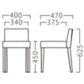 業務用椅子【プロシード】スリフトイスB-NA 11868-A 幅400×奥行470×高さ625 シート高450(mm) /業務用/新品/送料無料