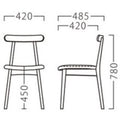 業務用椅子【プロシード】プロマイスNA 11936-A 幅420×奥行485×高さ780 シート高450(mm) /業務用/新品/送料無料