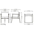 業務用椅子【プロシード】イーストイスBL1 21896-A 幅580×奥行620×高さ710 シート高400(mm) /業務用/新品/送料無料