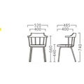 業務用椅子【プロシード】レンディイスBL 21879-A 幅520×奥行485×高さ740 シート高440(mm) /業務用/新品/送料無料
