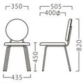 業務用椅子【プロシード】ムイムイスAL2 21908-A 幅350×奥行505×高さ820 シート高450(mm) /業務用/新品/送料無料