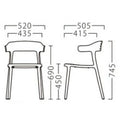 業務用椅子【プロシード】シュルームイスLG 21734-A 幅520×奥行505×高さ745 シート高450(mm)/業務用/送料無料