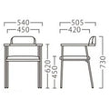 業務用椅子【プロシード】ユーノキイスBL2 21812-A 幅540×奥行505×高さ730 シート高450(mm) /業務用/新品/送料無料