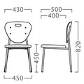 21913-A/21916-A/21917-A【プロシード】エヴァンイス2 AL/BL/WH(NA/BR/NA) 幅450×奥行500×高さ820 (SH450)(mm)/業務用/新品/送料無料