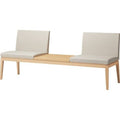 Quon(クオン) ベンチ ブリーゼ2P 幅1200（600×600）×奥行570×高さ760(mm) /業務用/新品/送料別途見積