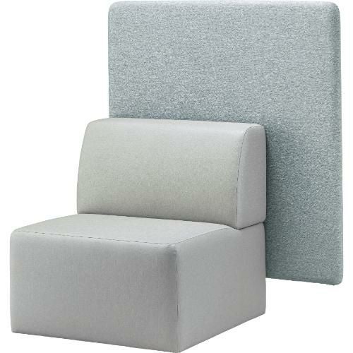 Quon(クオン) ソファ バンプイス 幅800×奥行800×高さ790(mm) /業務用/新品/送料別途見積