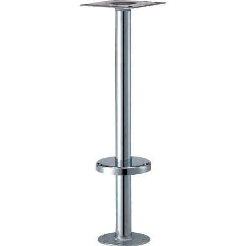Quon(クオン) 床固定式スタンドレッグ FR-400-1 幅135φ(74P)×高さ700まで(mm) /業務用/新品/送料別途見積