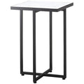 Quon(クオン) テーブル TFG-346-1-M-WH 幅400×奥行400×高さ600(mm) /業務用/新品/送料別途見積