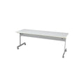 会議用テーブル 跳ね上げ式 ネオホワイト KS1560NW ホワイト