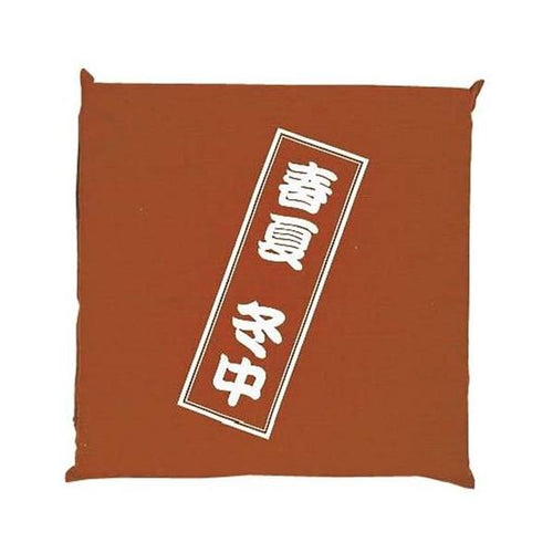 EBM 座布団 京友禅 商い中 茶