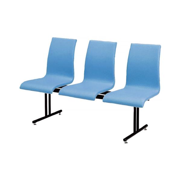 ML-54-3【ミトノ】ロビー用チェア (3人用背付） 幅1475×奥行545×高さ840/業務用/新品/送料別途見積