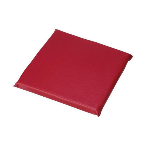 50cmレザ-座布団(大)赤/業務用/新品/小物送料対象商品