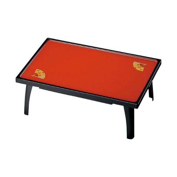 大名膳/尺8長手高砂膳朱塗・扇面(足付/業務用/新品/小物送料対象商品