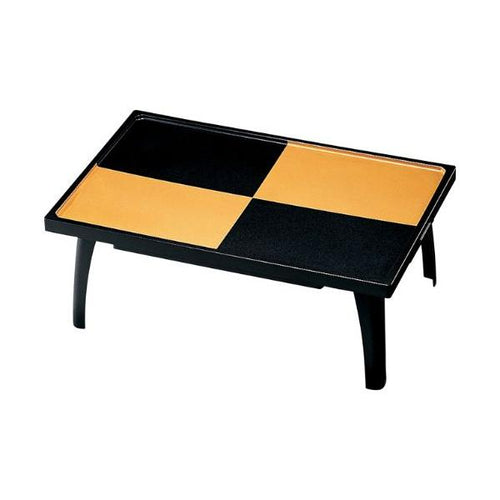 尺8高砂膳金/黒・市松タタキ(足付/業務用/新品/小物送料対象商品