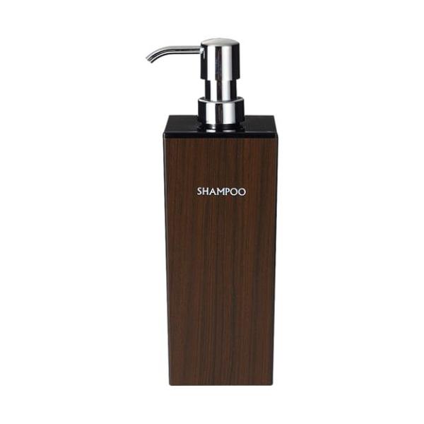 シャンプー角型(大)黒ウォルナット/業務用/新品/小物送料対象商品