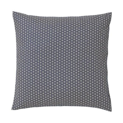 座布団  麻の葉(紺)40×40カバー/業務用/新品/小物送料対象商品
