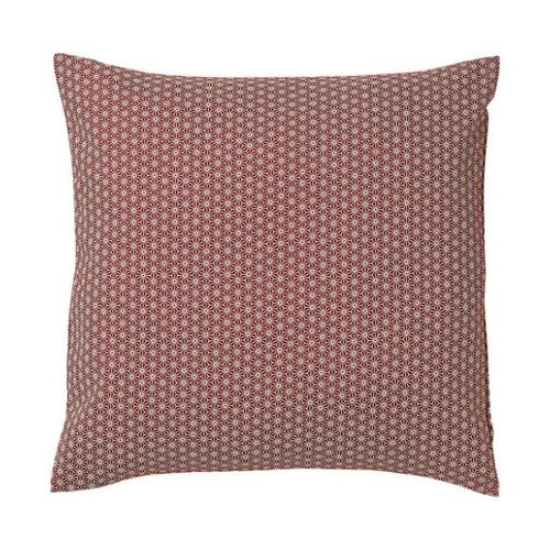 座布団  麻の葉(海老茶)45×45カバー/業務用/新品/小物送料対象商品