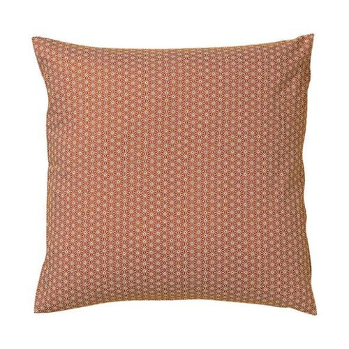 座布団  麻の葉(からし)45×45カバー/業務用/新品/小物送料対象商品