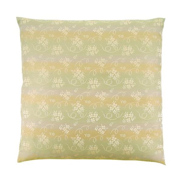 座布団段ぼかし花束グリーン銘仙判55×59カバー/業務用/新品/小物送料対象商品