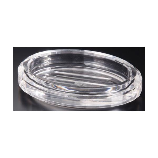 アクリル切立小判石鹸入れクリアーS-9862/業務用/新品/小物送料対象商品