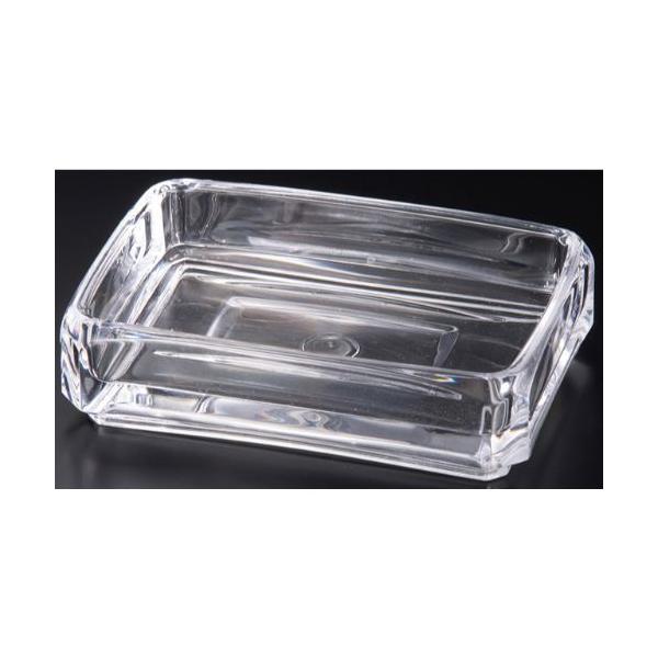 アクリル長角石鹸入れクリアーS-9859/業務用/新品/小物送料対象商品