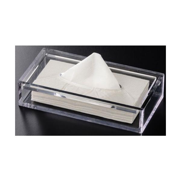 アクリルティッシュBOX 無地クリヤー/業務用/新品/小物送料対象商品