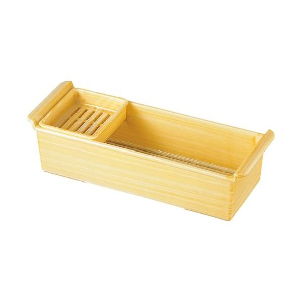やすらぎシャンプー台(目皿付)白木塗/業務用/新品/小物送料対象商品