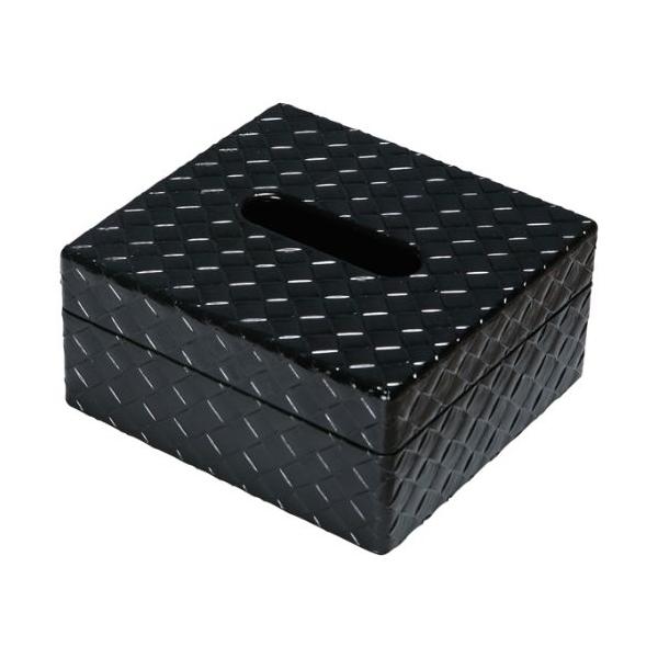 ティッシュBOX(小)艶消ブラックセット/業務用/新品/小物送料対象商品