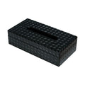 ティッシュBOX(大)艶消ブラックセット/業務用/新品/小物送料対象商品