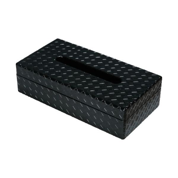 ティッシュBOX(大)艶消ブラックセット/業務用/新品/小物送料対象商品